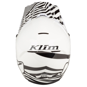 F3 Carbon Off-Road Helmet Illusion Black - White: Mărime - L