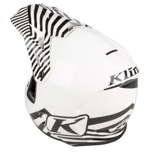 F3 Carbon Off-Road Helmet Illusion Black - White: Mărime - L