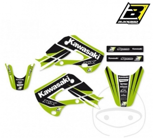 Fairing decals - Kawasaki KX 65 A ('00-'20) - JM