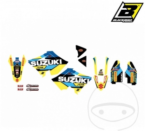Fairing stickers - Suzuki RM 125 ('01-'12) - JM