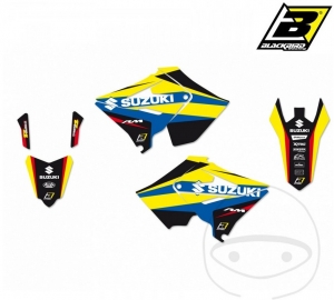 Fairing stickers - Suzuki RM 125 ('01-'12) - JM