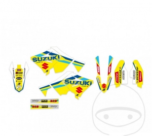 Fairing Stickers - Suzuki RM 125 ('01-'12) / RM 250 ('01-'12) - JM
