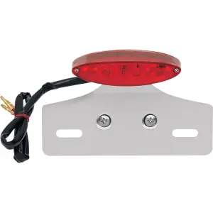 Fanale posteriore Mini Led Cat Eye con supporto per targa - 20100387