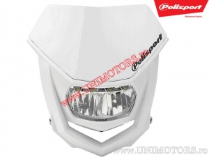 Far (inclusiv masca - alba) enduro - universal - Halo LED - Polisport