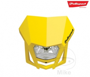 Far (inclusiv masca - galbena) enduro - universal - LMX - Polisport - JM