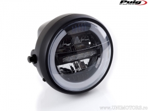 Far Lumen LED 175x160,4mm - culoare neagra cu prindere laterala - Puig