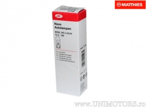Farol sem base W5W W2.1X9.5D JMP Naos 12V 5W conjunto de 10 peças - JM