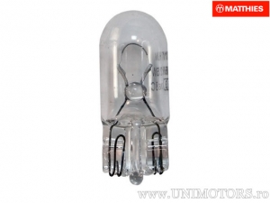 Farol sem base W5W W2.1X9.5D JMP Naos 12V 5W conjunto de 10 peças - JM