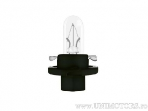 Fekete alapú BX8.4d 12V 1.2W - Osram motoros izzó