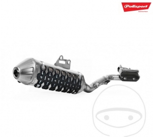 Fekete Armadillo Extreme Polisport L: 30 cm - JM kipufogó védelme