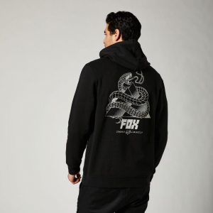 Felpa con cappuccio casual Coiled Fleece [Nero]: Taglia - S