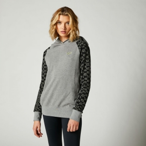 Felpa con cappuccio FOX SOCIETY PULLOVER: Taglia - S