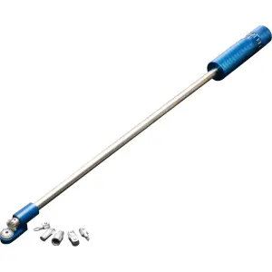 Ferramenta de carburador 90° com bits - Prata - MP080229