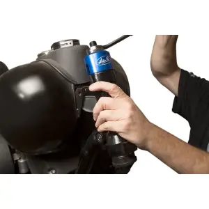Ferramenta de corrida de direção V-Twin Americana - Azul, Anodizado - 38500488