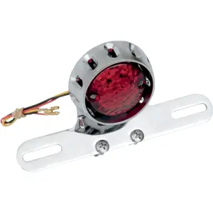 Feu arrière LED Bobber personnalisé et support de plaque d'immatriculation - 20100796