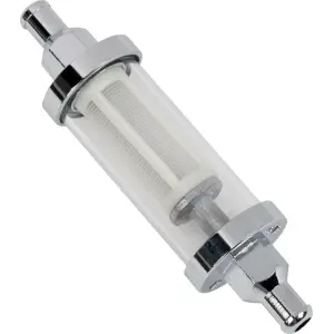 Filtre à carburant transparent - Chrome, Clair - DS391672