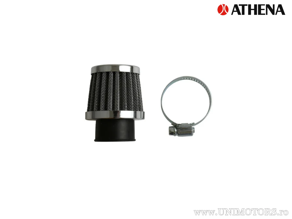 Filtru de aer / conic / con Athena, drept, 30 mm - Athena