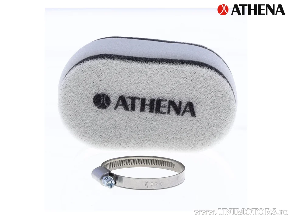 Filtru de aer / conic / con Athena, oval, alb, 50 mm - Athena
