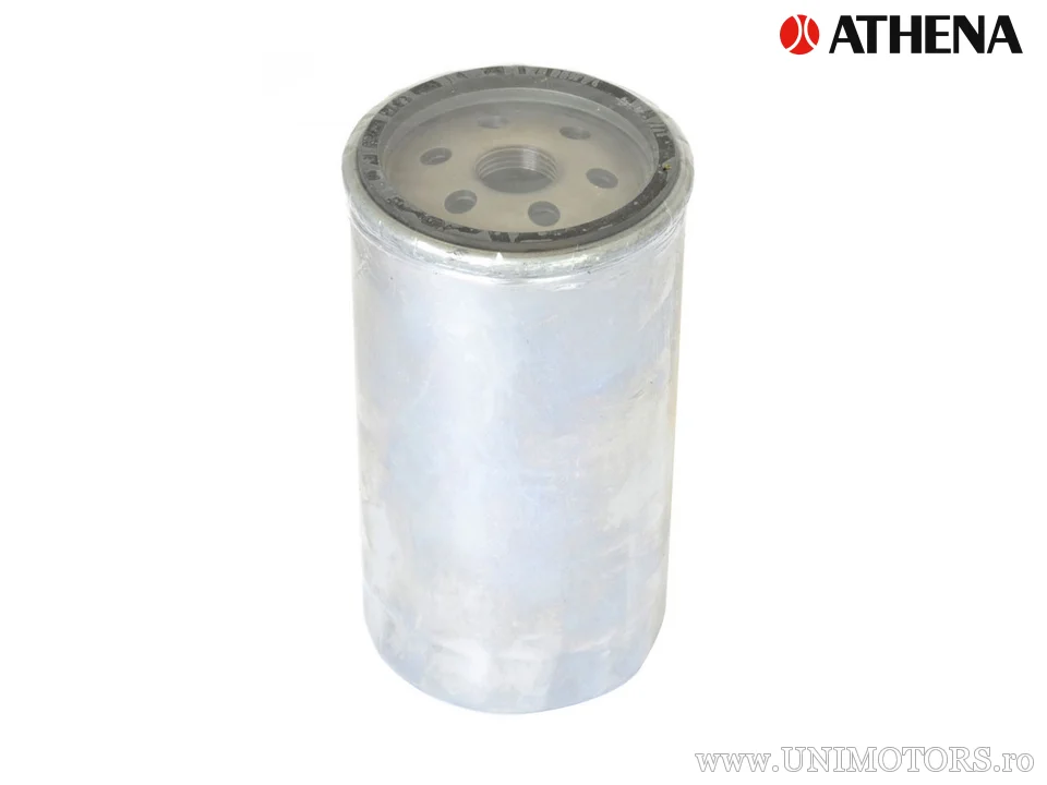 Filtru de ulei Athena, crom, Harley Davidson FXD 96-98 / FXDC 92 / FXDL 93-98 / FXDS 96-98 / FXDWG 93-98 / 63813-90 / HF173C - A