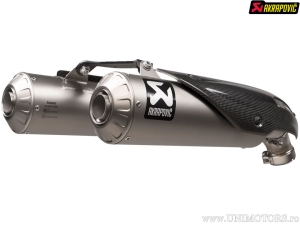 Final mufflers Slip-On Line - DUCATI SCRAMBLER 1100 ABS Dark Pro ('21-'24) / SCRAMBLER 1100 ABS Pro ('21) (E-Mark) - Akrapovič