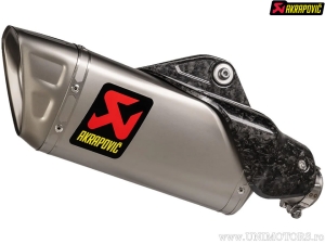 Final mufflers Slip-On Line - YAMAHA MT-10 ABS ('22-'24) / MT-10 SP ABS ('22-'24) (E-Mark) - Akrapovič