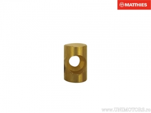 Fixing nipple length: 14.5mm - outer diameter: 8.0mm - hole diameter: 4.0mm - JM to EX