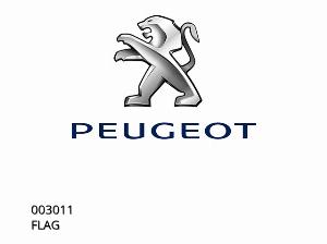 FLAG - 003011 - Peugeot