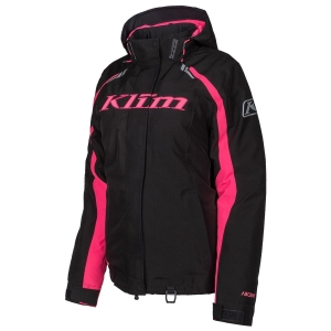 Flare Jacket Black - Knockout Pink: Mărime - M