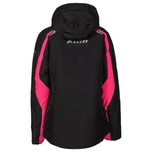 Flare Jacket Black - Knockout Pink: Mărime - M