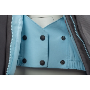 Flare Jacket Castlerock - Crystal Blue: Mărime - M