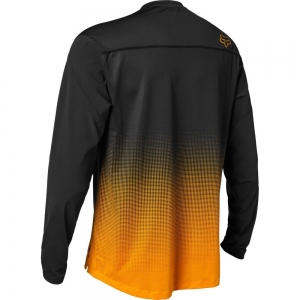 FLEXAIR RS LS JERSEY [BRNT ORG]: Size - M
