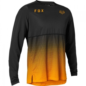FLEXAIR RS LS JERSEY [BRNT ORG]: Size - M