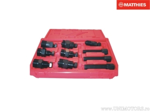 Flywheel puller kit - 10 pieces - JM