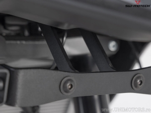 Fog light mount set - steel - color: black - Kawasaki Versys 650 ('21-) - SW-Motech