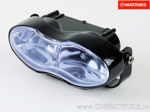 Fog light with 2 x H3 oval 155x70mm - SHIN YO