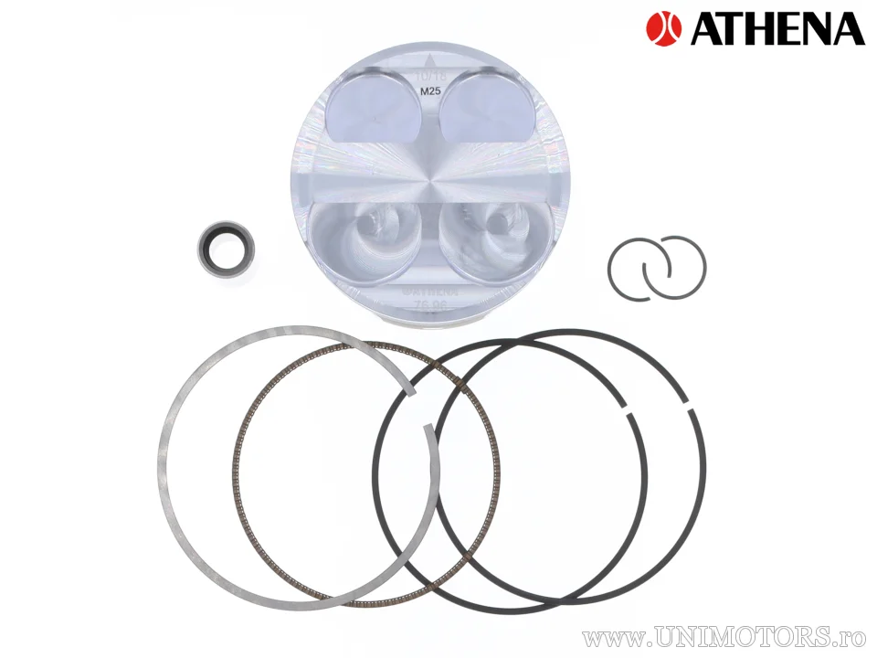 Forged Piston - (76.96mm) - Kawasaki KX 250 F ('17-'19) - Athena