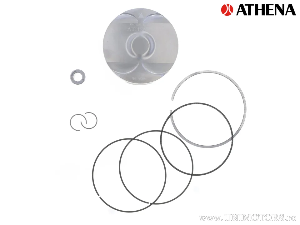 Forged Racing Piston - (94.95mm) - Husaberg FE 450 ('13-'14) / Husqvarna FE 450 (KTM engine / '14-'19) - Athena