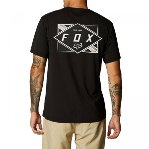 FOX BURNT SS TECH TEE [BLK]: Size - XL