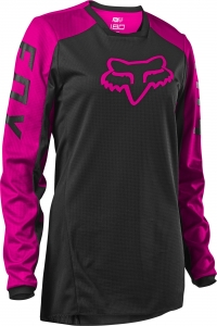 FOX WMNS 180 DJET JERSEY [BLK/PNK]: Größe - M