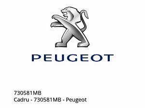 FRAME	Cadre - 730581MB - Peugeot