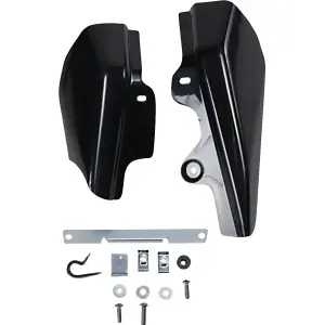 Frame Mounted Heat Deflectors - Black - 05040323