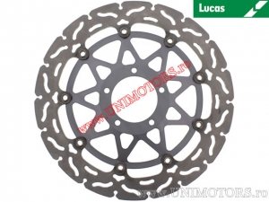 Front brake disc racing MSW267RAC floating - Lucas TRW