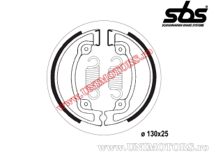 Front brake pads - 130x25mm SBS 2041 - (SBS)