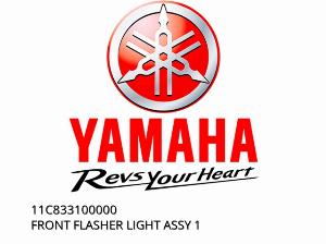 FRONT FLASHER LIGHT ASSY 1 - 11C833100000 - Yamaha