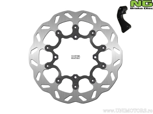 Front floating brake disc (oversized) Wave - HUSQVARNA TC 250 / TC 450 / TC 510 / TE 250 / TE 400 / TE 450 / TE 510 - NG