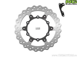 Front floating brake disc (oversized) Wave - SUZUKI DR 250 / DR Z 400 / RM 125 / RM 250 - NG