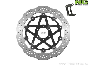 Front floating brake disc (oversized) Wave - YAMAHA XTZ 750 SUPER TÉNÉRÉ ('89-'97) - NG