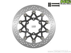 Front floating premium brake disc (oversized) - KTM DUKE 125 / DUKE ABS ('17-'20) / RC 125 / RC ABS ('17-'21) - NG