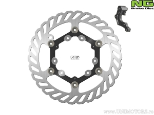 Front Floating Premium Brake Disc (Oversized) Wave - HONDA CRF 450 L ABS ('19-'22) / CRF 450 RL ABS ('21-'23) - NG