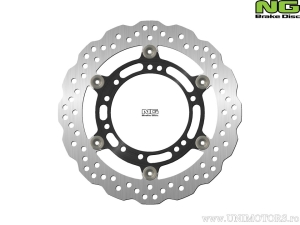 Front floating premium Wave brake disc - BENELLI 302R 302 ABS ('22-) / 402 400 S ('18-) / KEEWAY BENELLI 302 BN ('15-'17) - NG